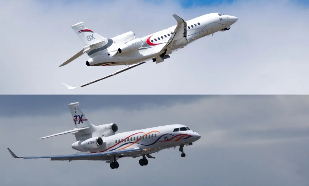 Falcon 7X vs Falcon 8X: Range, Cabin & Specs Compared | IBC Aviation